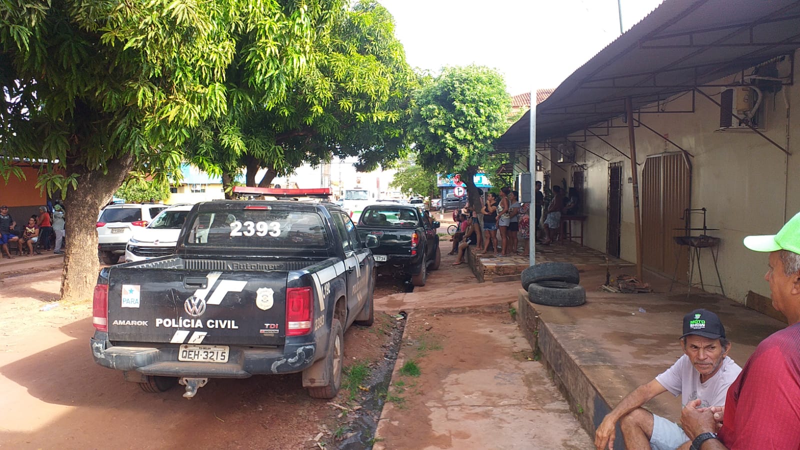 Local ficou movimentado nesta manhã