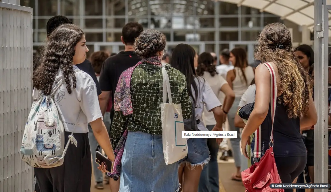 Candidatos já podem acessar os resultados das provas do Enem 2023